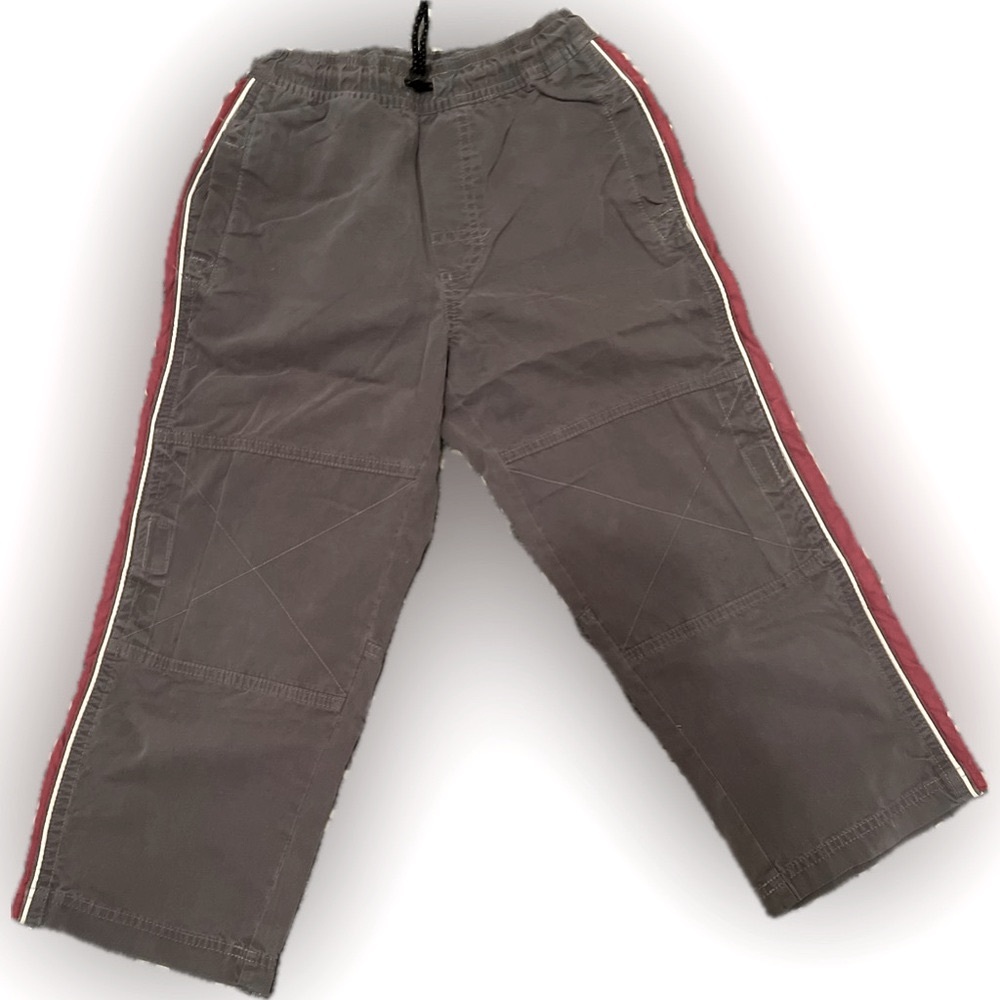 Boys Track pants, size 7, drawstring waist, excellent condition.